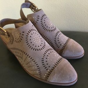 Womens Latigo Beige Slingback Shoes